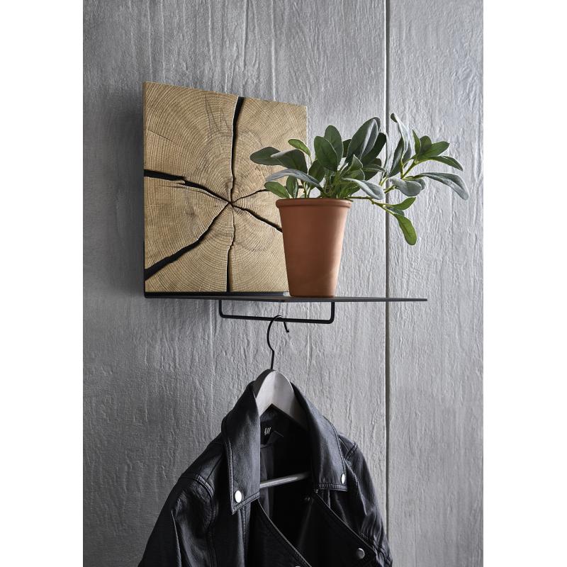 Runa Shelf With Hanging Rail